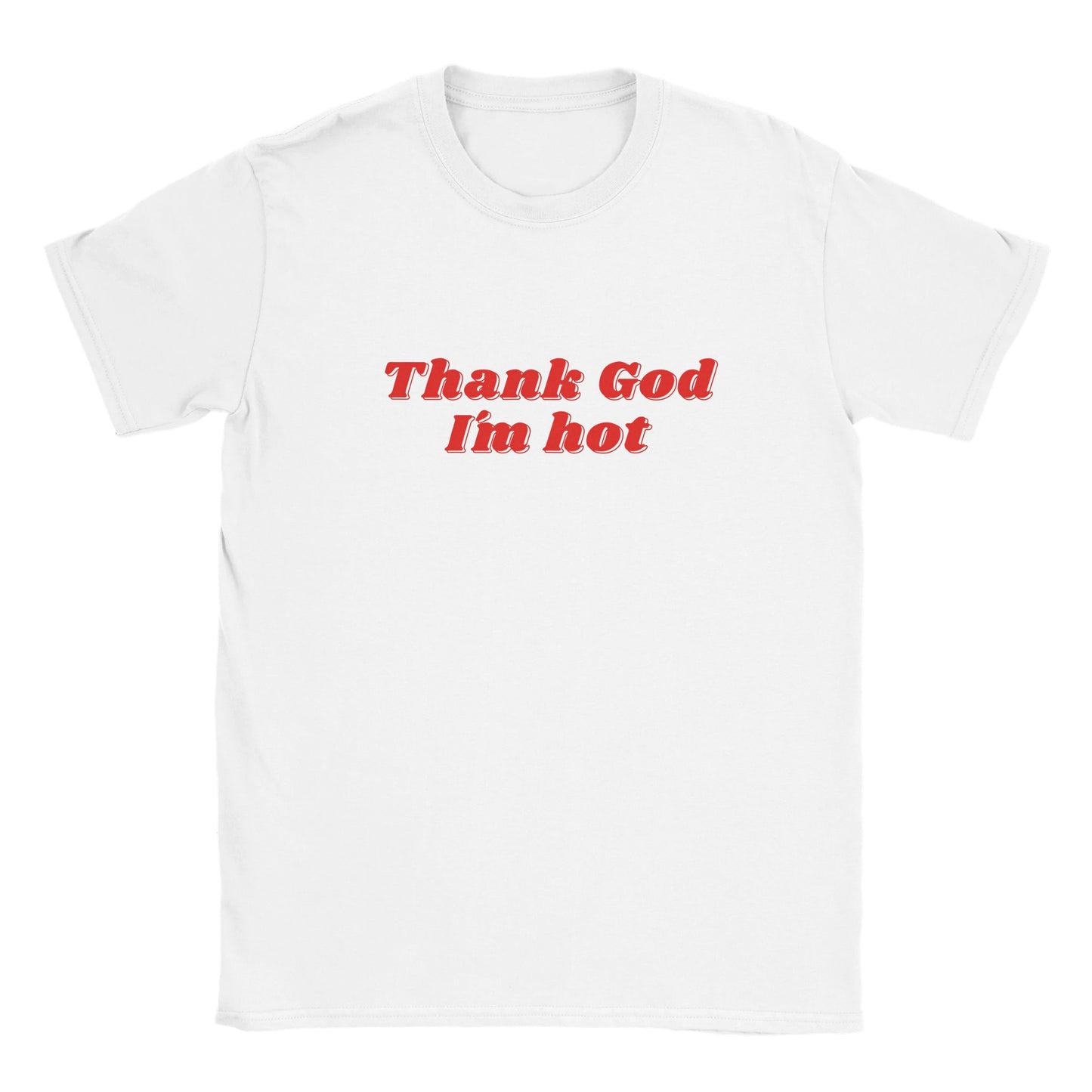 THANK GOD I'M HOT BABY TEE